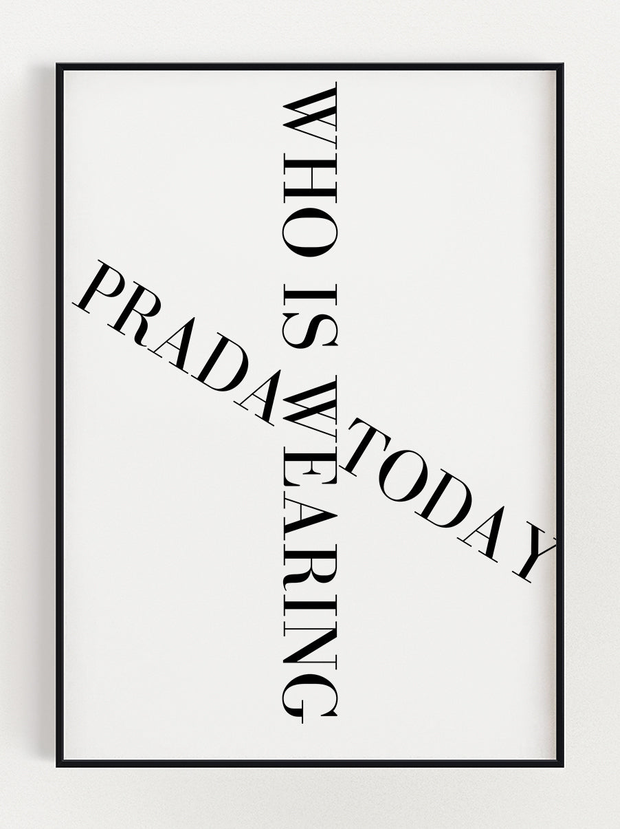 Prada Today Poster