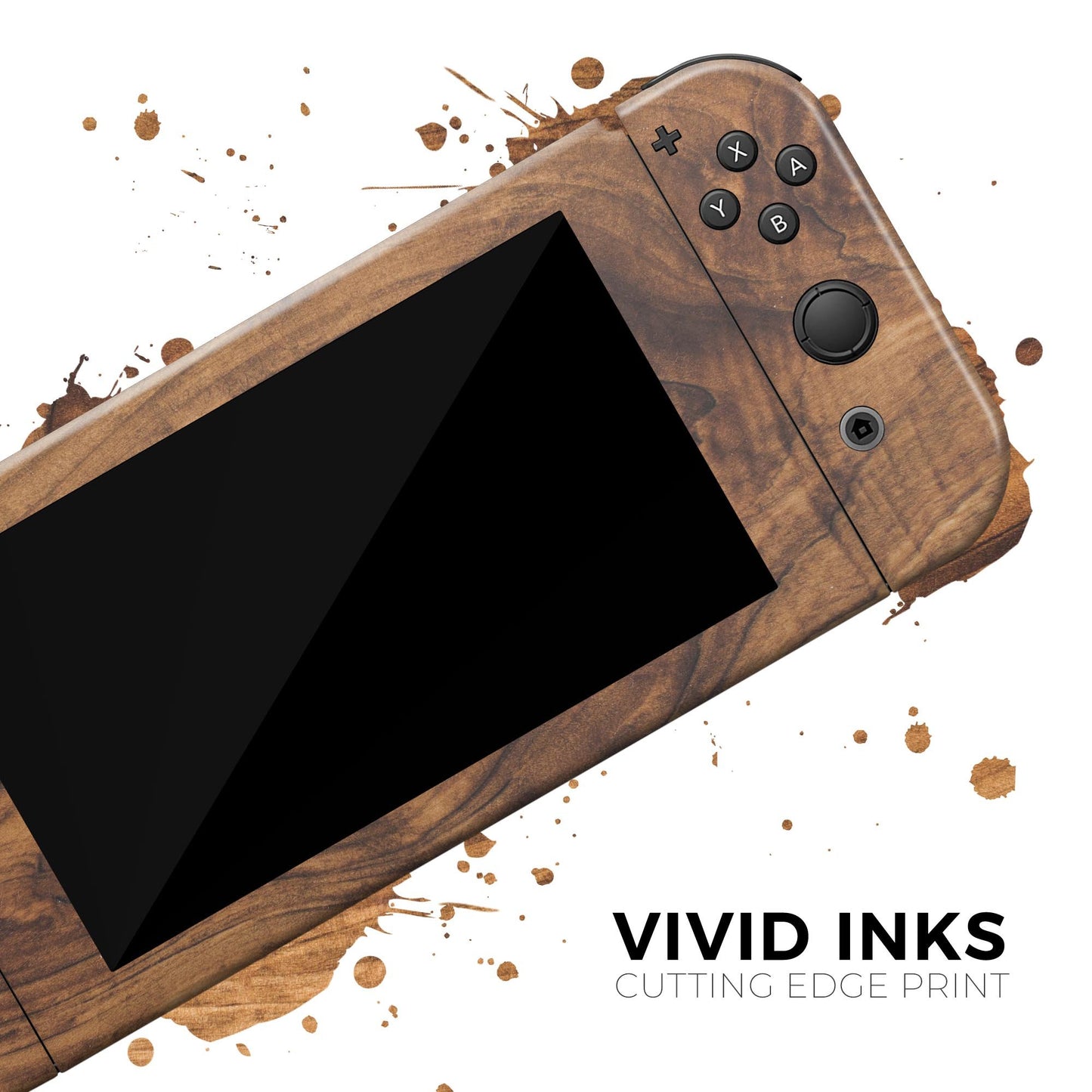 Raw Wood Planks V11 - Vinyl Skin Wrap for Nintendo Switch 2, OLED,