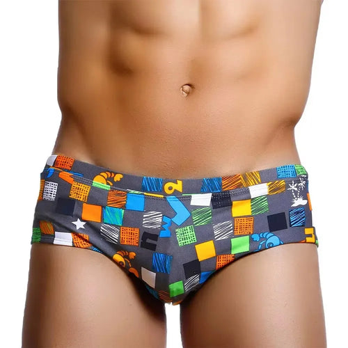 Men Swimwear Brazilian Traditional Cut Swimsuits Swim Bikini Surf