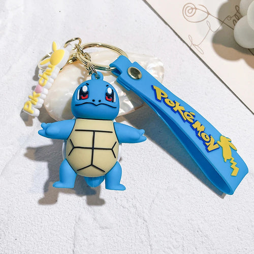 Pokemon Keychain Pikachu Anime Action Figure Toy Kawaii Cartoon