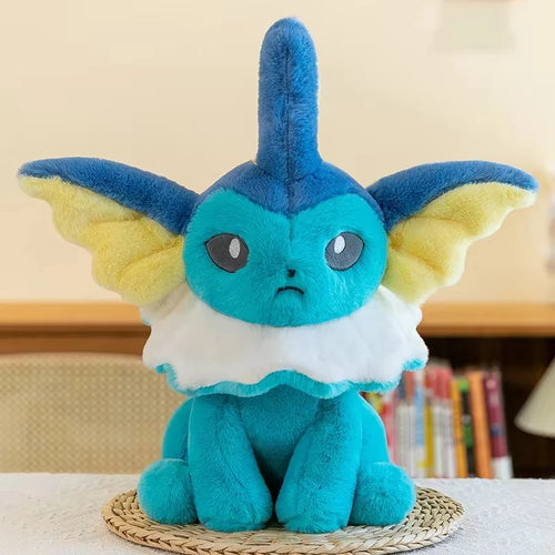 Vaporeon Jolteon Large Plush Toys Aquali Doll Cute Ornament Stuffed