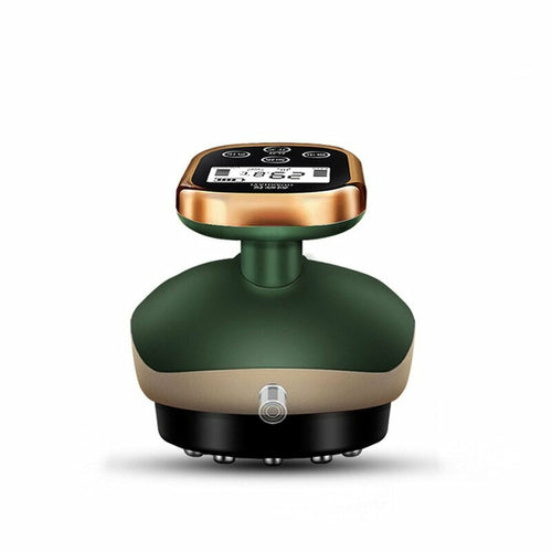 Electric Cupping Massage LCD Display Gua Sha Scraping EMS Body