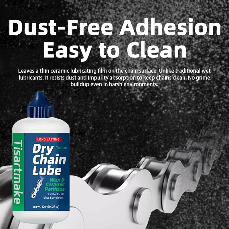 120ML Bicycle Chain Waxy Maintenance Oil Squirt MTB Road Bike Waxy Dry