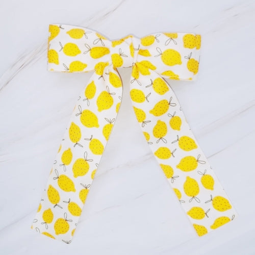 Sweet & Sour Fruit Print Hair Clip
