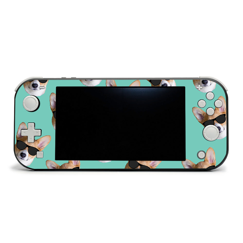 MightySkins NISWILIT-Cool Corgi Skin for Nintendo Switch Lite, Coo