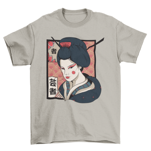Traditional geisha t-shirt