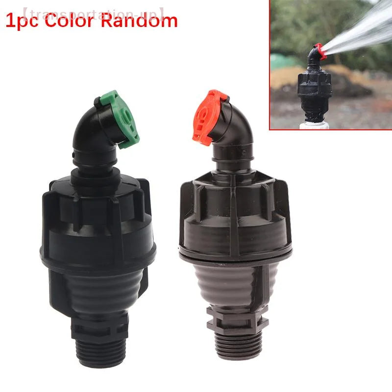 1/2" 360°Rotating Nozzle Lawn Irrigation Sprinklers Head Large-Area Automatic Garden Orchard Lawn Irrigation Watering Device