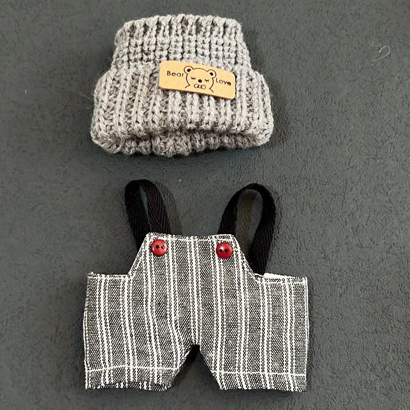 Labubu baby clothes front high energy 3.0 one two three generation Labu cloth clothes retro trend camera set pants gift