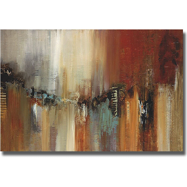 Artistic Home Gallery 2436610S Skyline by Cat Tesla Premium Stretched