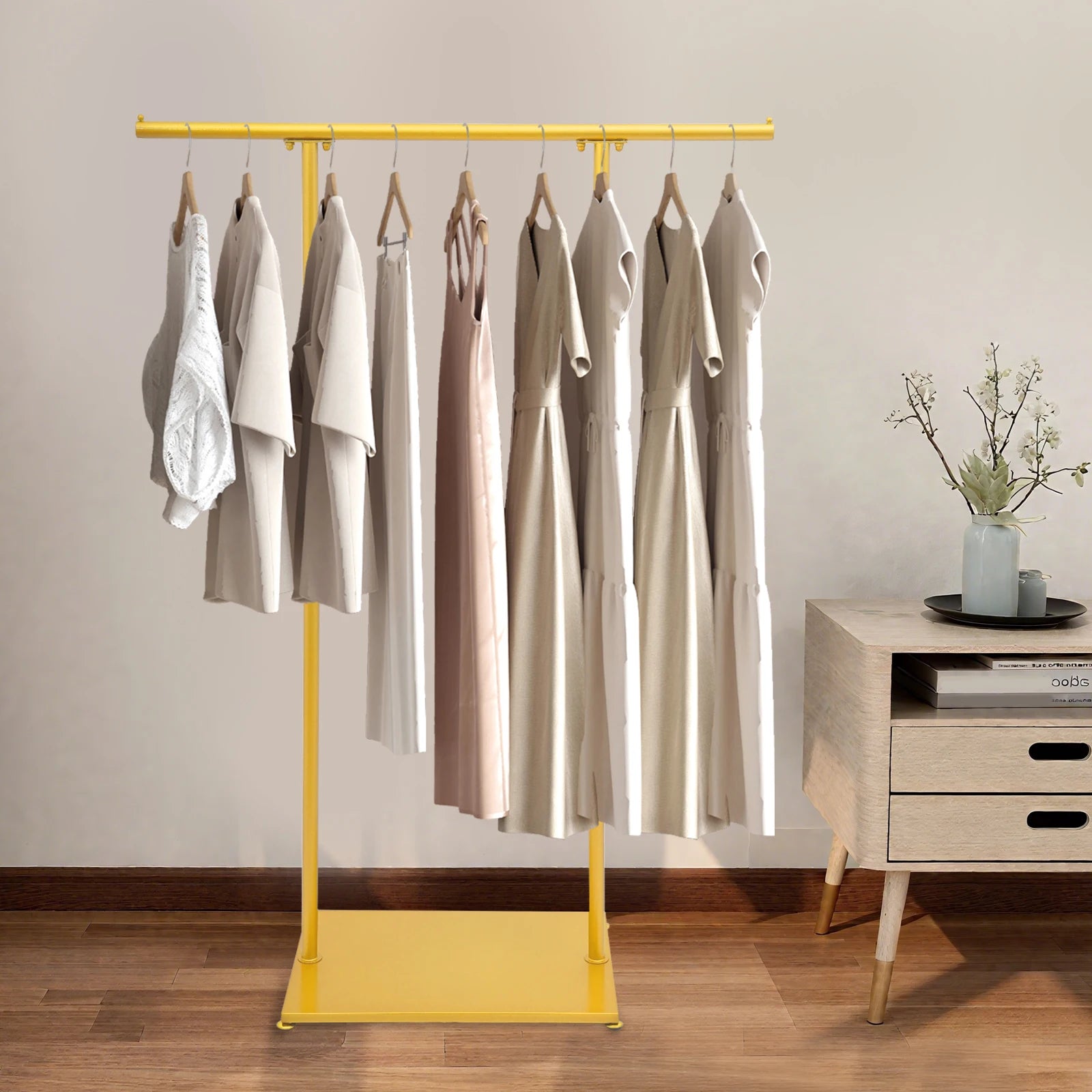 Metal Coat Rack, Freestanding Coat Rack, Modern Coat Stand with Base,used in hallways, bedrooms,Steel,modern, jackets, scarves