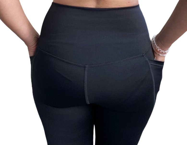 Black Yoga Leggings with Pockets