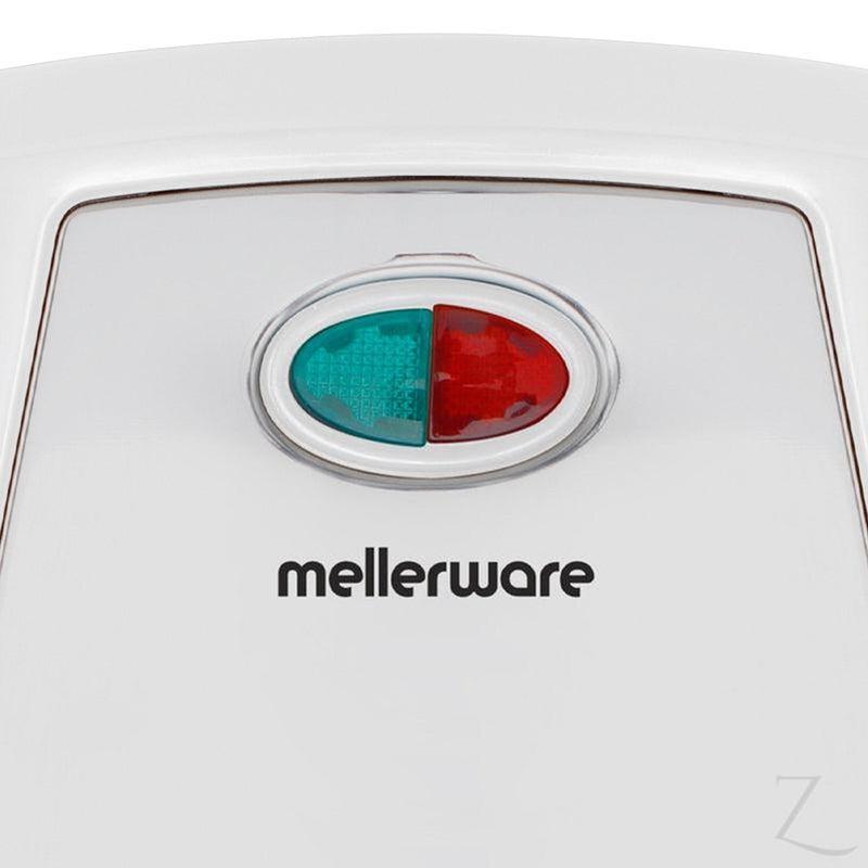 Mellerware Sandwich Maker 2 Slice Non-Stick White 750W "Doppio"