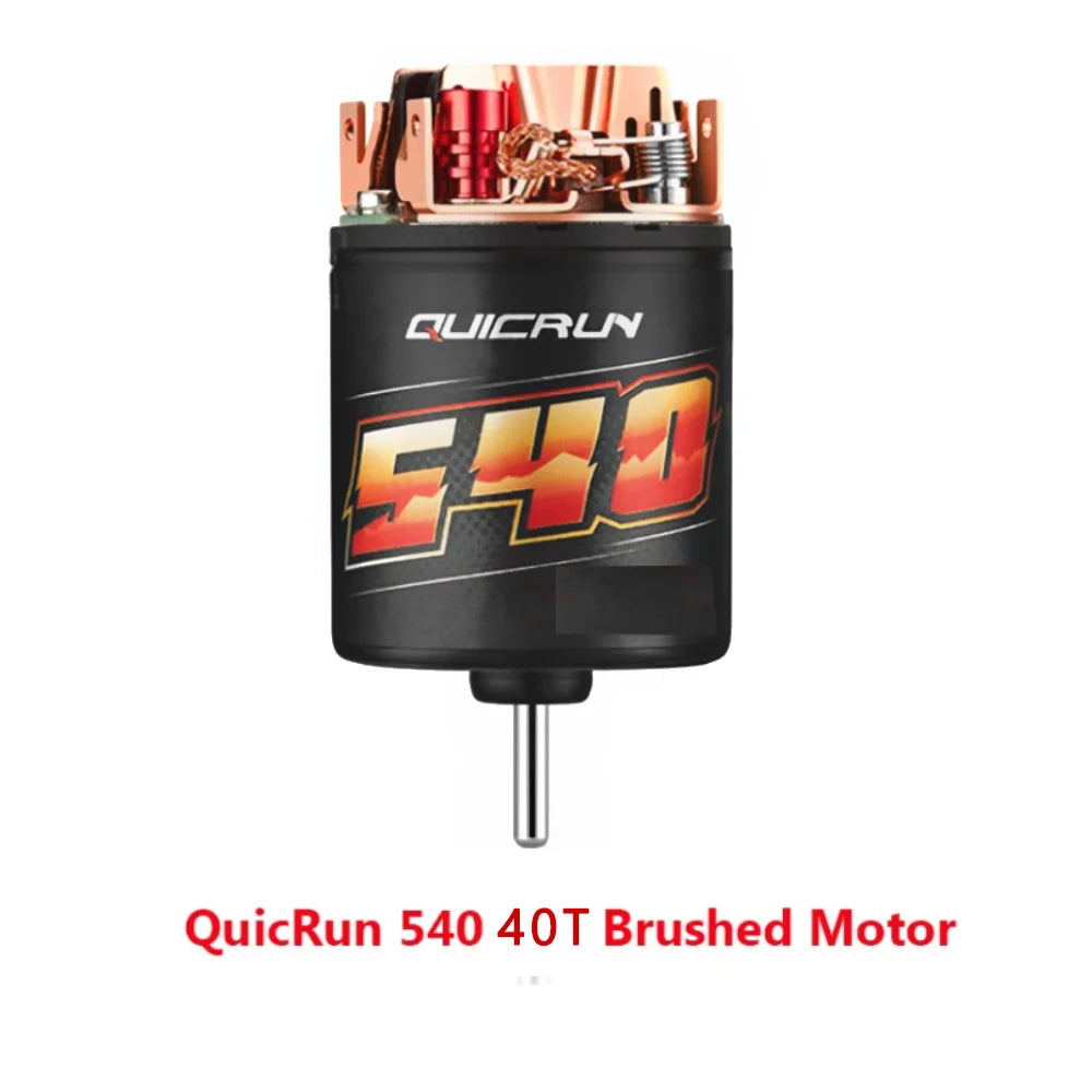 NEW HOBBYWING QuicRun 540 30T 40T 555 11T 13T Brushed Motors for 1/10 RC Model Car Crawler Buggy Retrofitting Accessories