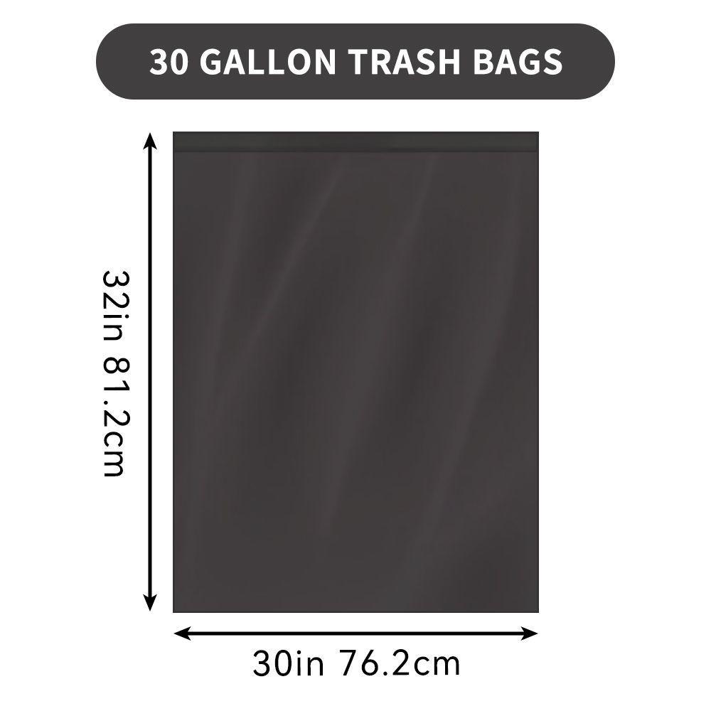 45 Extra-thick, Leak-proof Garbage Bags, Suitable For Home,