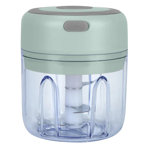 Mini Electric Garlic Chopper Ginger Chopper With 8.45OZ Capacity