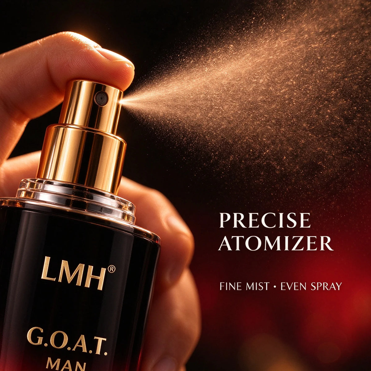 G.O.A.T. MAN 88ml Full-Size Spray Long-Lasting Masculine Woody Fragrance Suitable for Business Office Dating Daily Use Christmas Gift for Boyfriend Or Husband