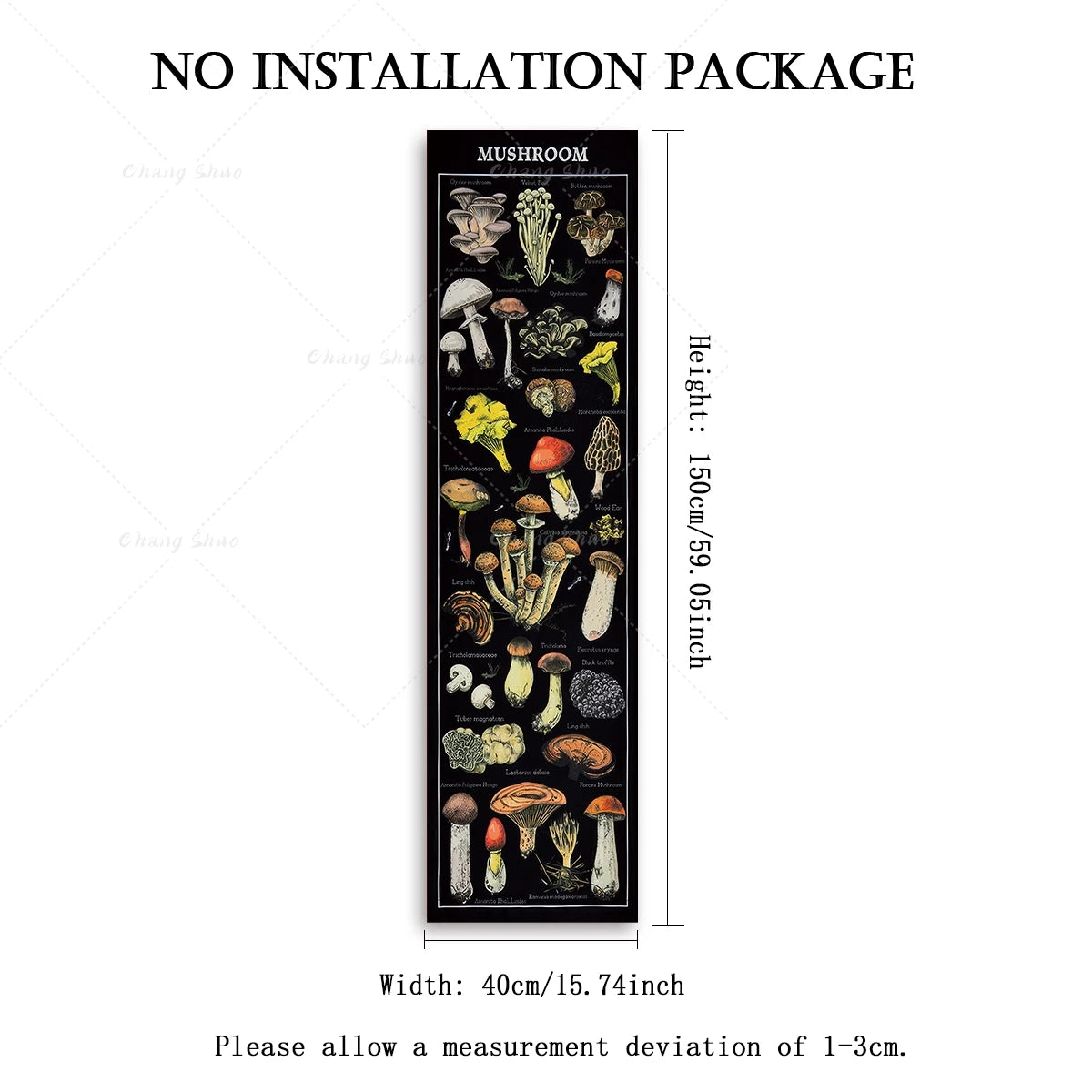 Gothic Witchy Sun & Moon Vertical Tapestry Black And White Butterfly Wall Hanging For Living Room, Bedroom Aesthetic Home Decor