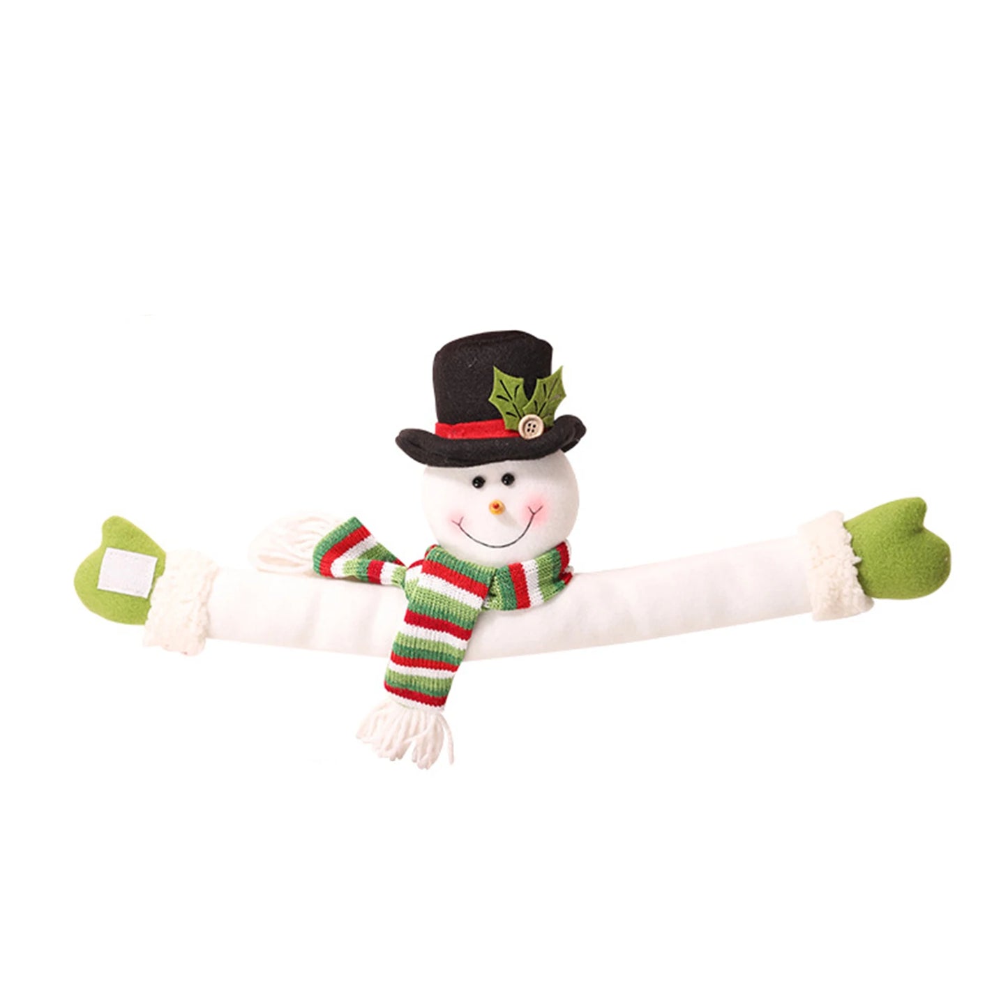 Christmas Curtain Buckle Cartoon Snowman Curtain Tieback Curtain Clip Holders Dismountable Window Curtain Rings Home Decor