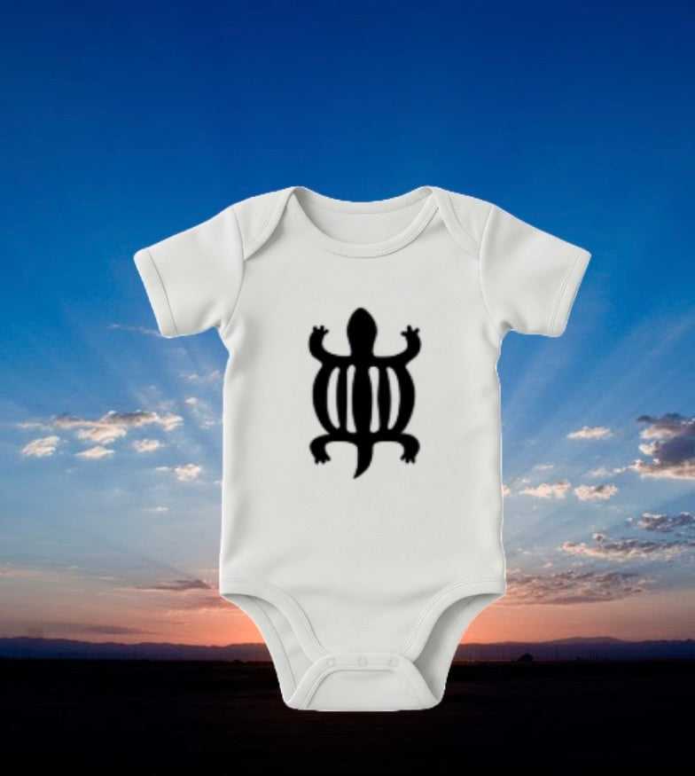 Adinkra Denkyem baby bodysuit