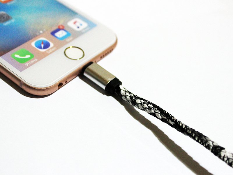 Snake Skin Lightning Cable
