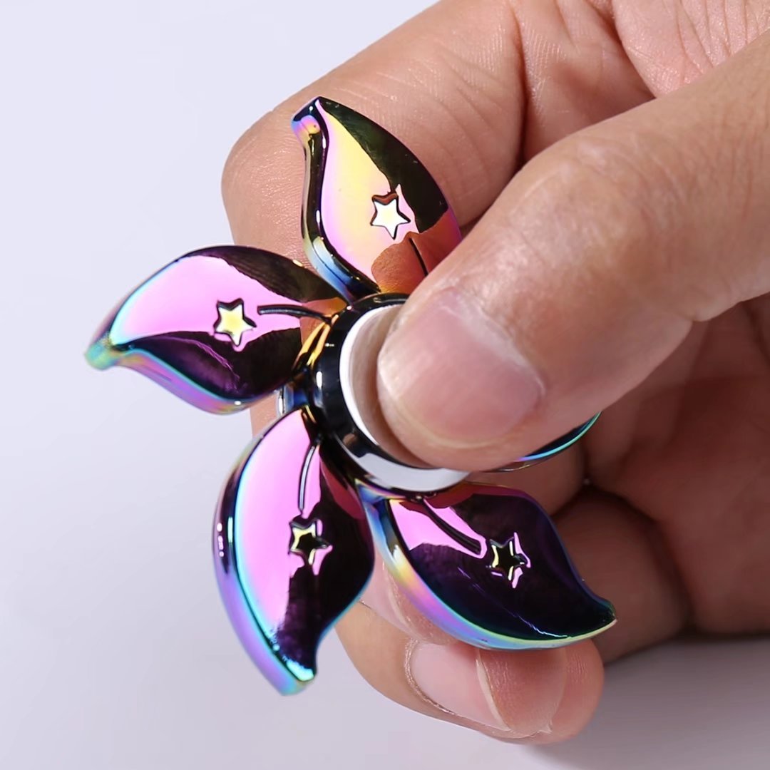 Colorful Zinc Alloy Fidget Spinner