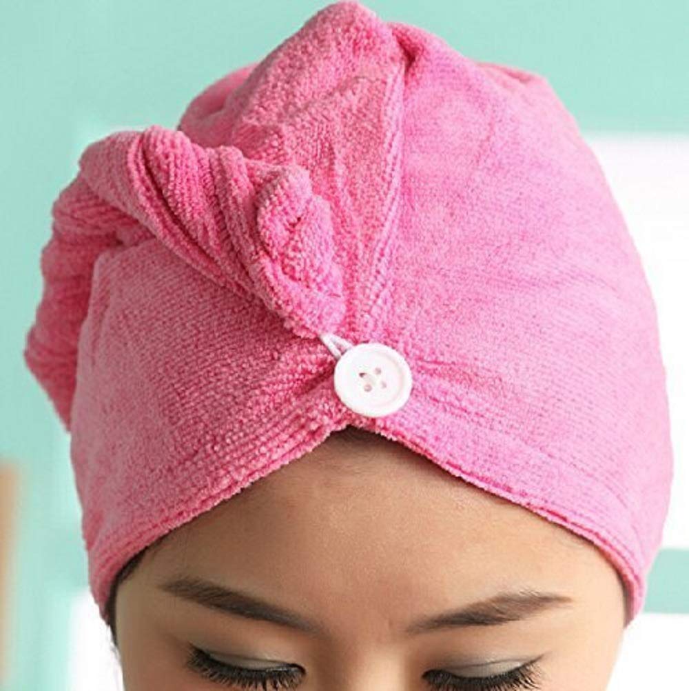 Pack of 3 Pcs Hair Towel Wrap Turban Microfiber