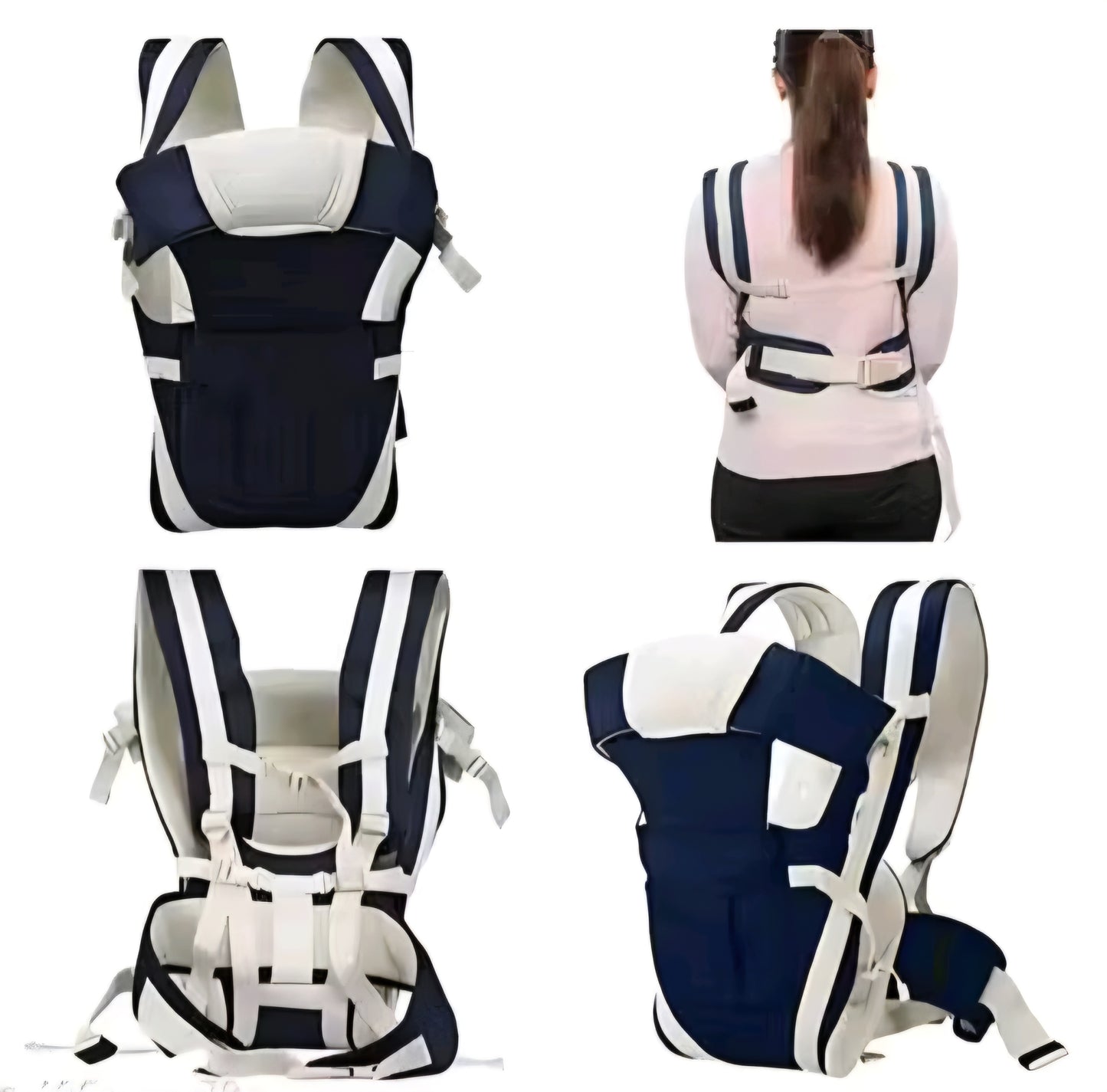 Ergonomic Baby Carrier with Padded Support