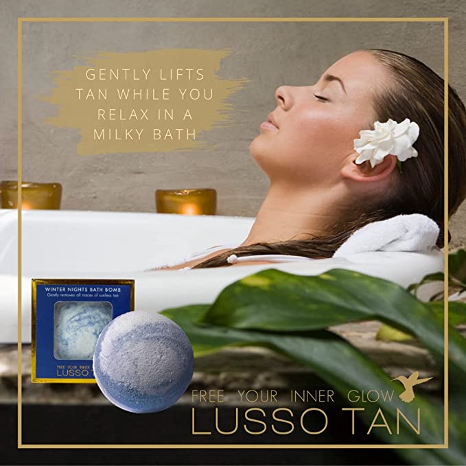 Tan Removing Bath Bomb - Winter Nights