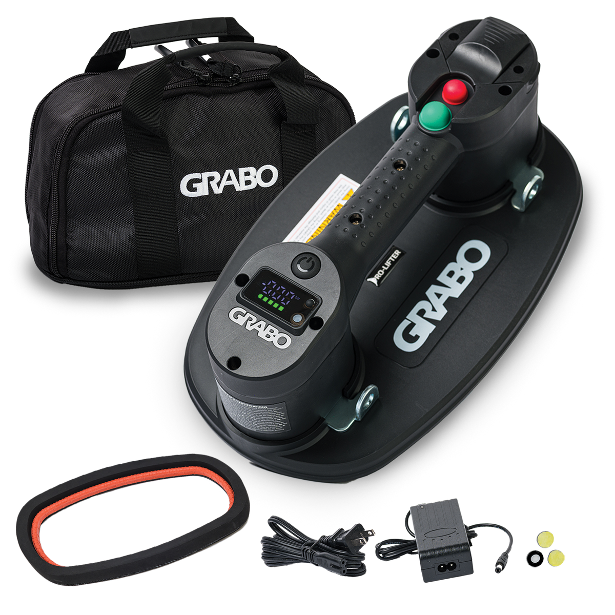 GRABO Pro Lifter 20 Cordless Portable Vacuum Suction Cup 375 lb Glass
