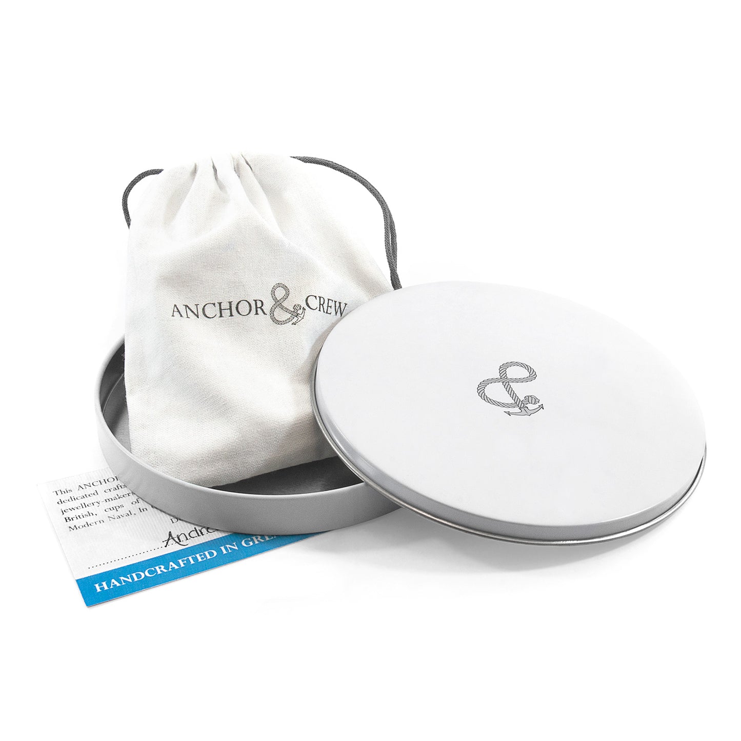 Staysail Double Sail Silver Chain Bracelet
