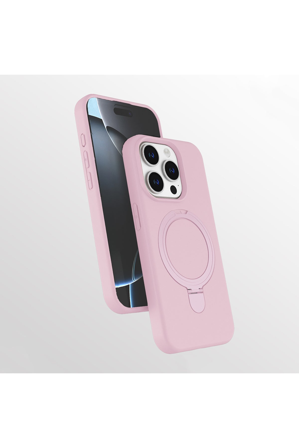 iPhone 14 Pro Max Case Magnetic Charging Ring Stand - Samara Cover