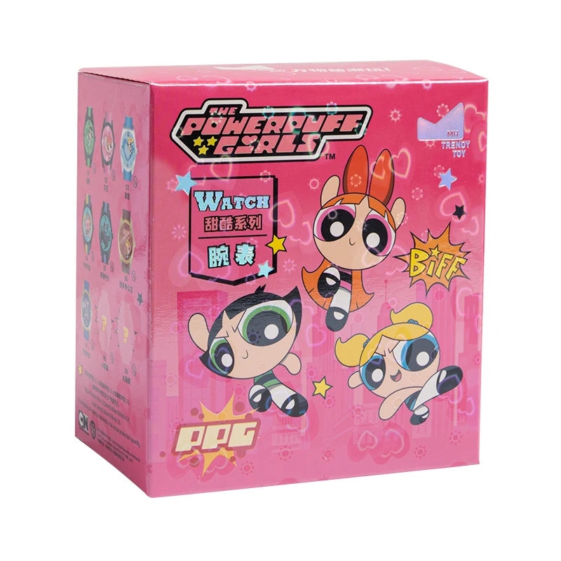 Authentic Flying Girl Police Watch Blind Box Sweet Cool Collar Series Rainbow Style Student Handheld Gift Holiday Gift