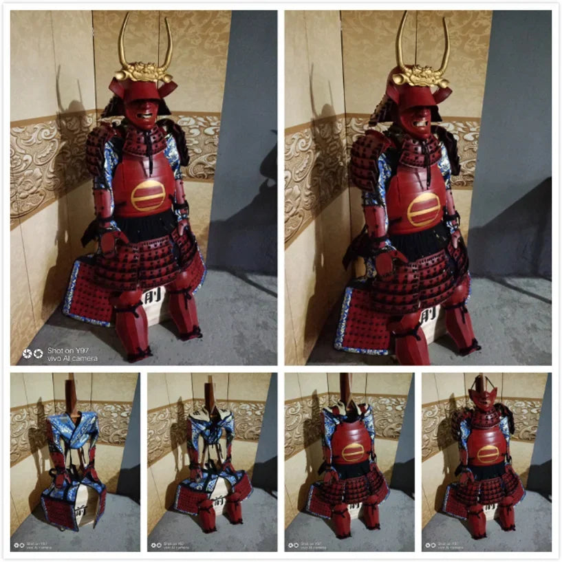 Japanese samurai armor Wearable Ancient armors cosplay part nightclub bar decoration wearable costumes