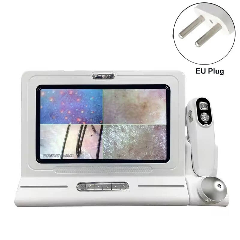 Skin Analyzer Machine Professional Scalp Detector Hair Follicles Oil Moisture Tester Facial Skin Hair Analyser Machine 11inch