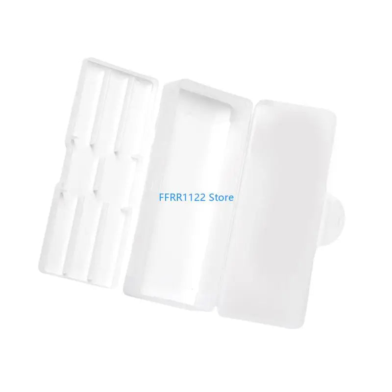 Y1UF Double Layer Storage Case for Nail Art Pens Brush Art Tools,Clear Manicure Pedicure Tool Container