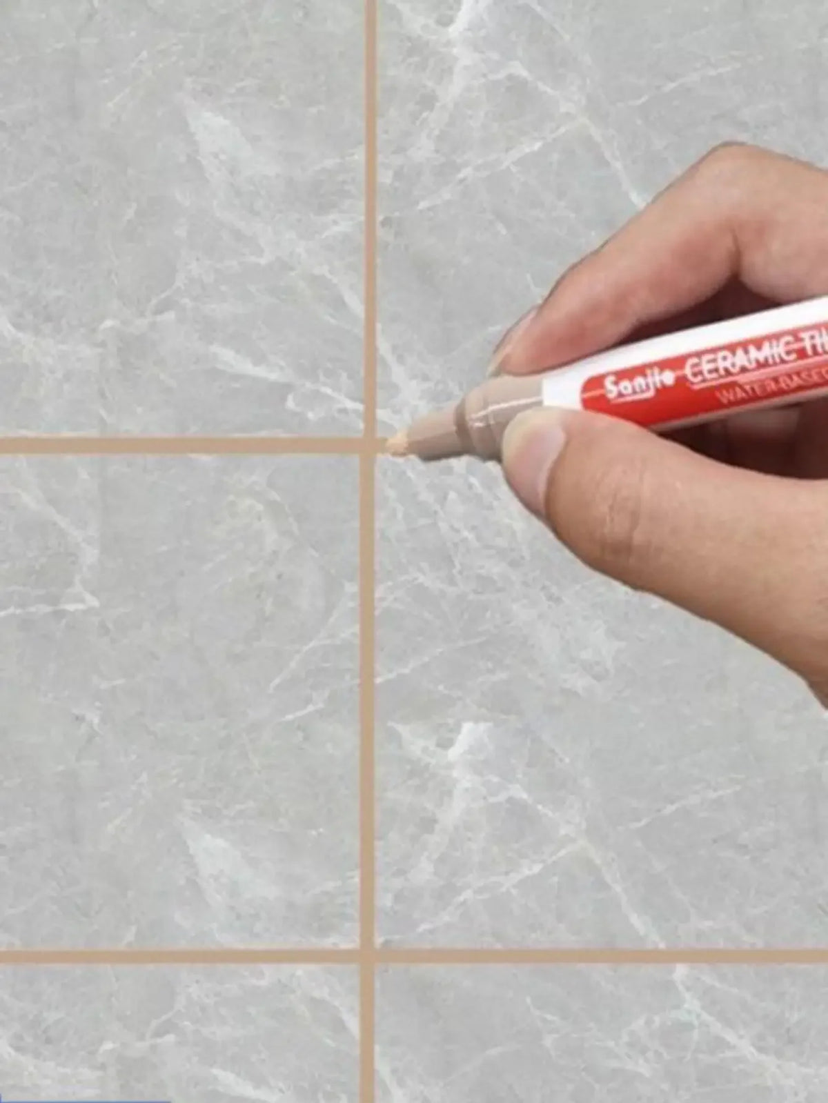 1/5/10PC Waterproof Marker Pen Wall Seam Repair Tiles Grout Markers Pens Floor Bathroom Decontamination Paint Brush Tools