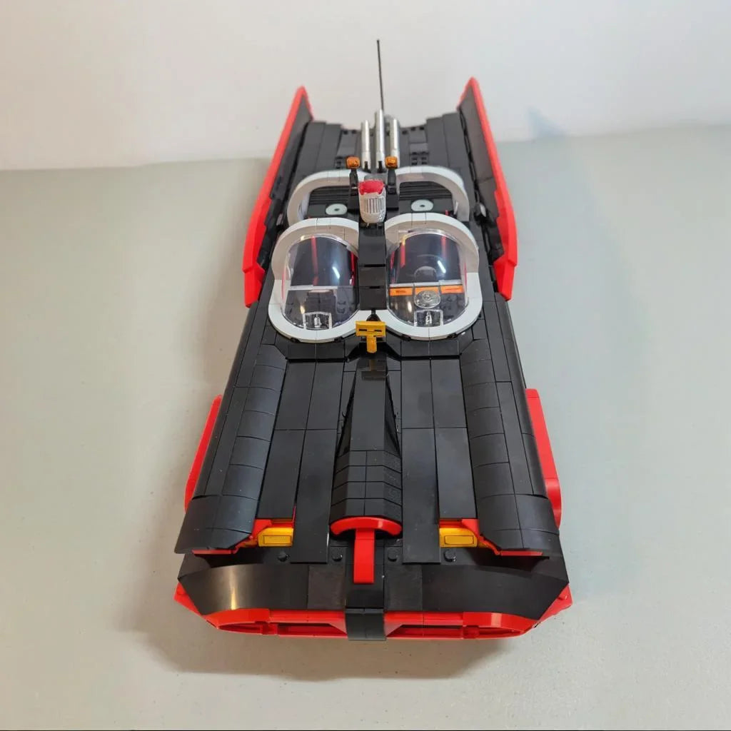 1800PCS Block Technical 1960s Classic TV Bat-Car Speed Collection Vehicle Model Building Blocks Bricks Toys Boys Gift Birthday