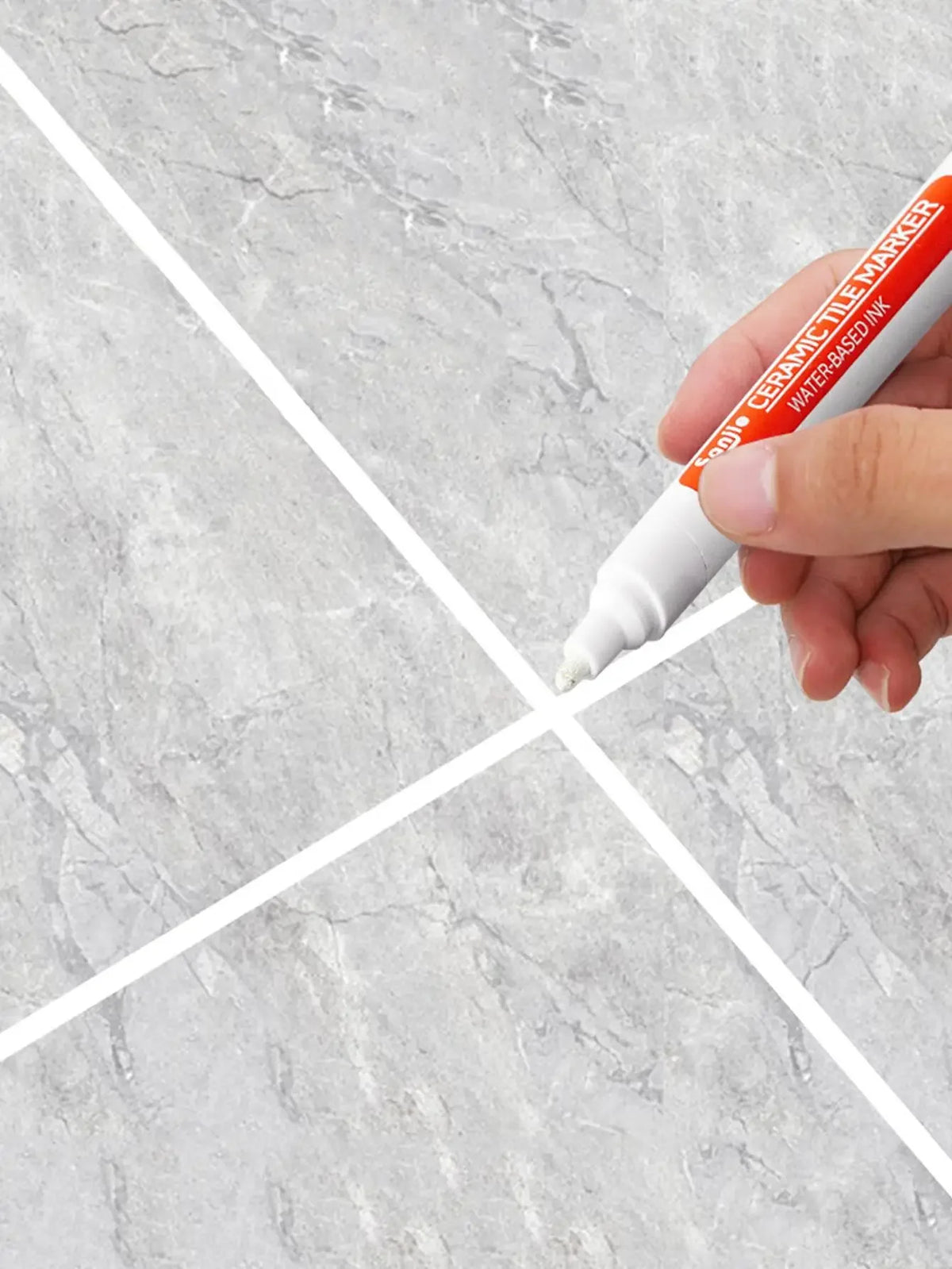 1/5/10PC Waterproof Marker Pen Wall Seam Repair Tiles Grout Markers Pens Floor Bathroom Decontamination Paint Brush Tools