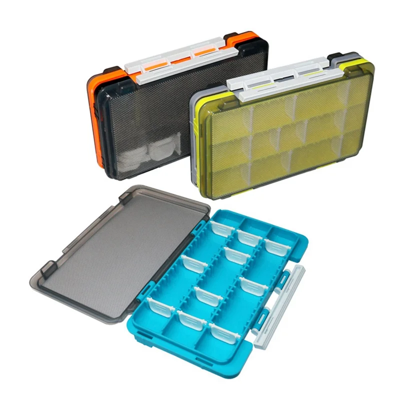 5 PCS Fishing Lure Box Squid Jigs Lure Case Artificial Hard Bait Fishing Tackle Box Container Organizer Storage