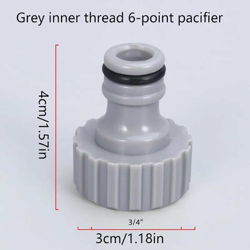 1 PC Pacifier Quick Connector Garden Hose Quick Connector Irrigation Water Connector