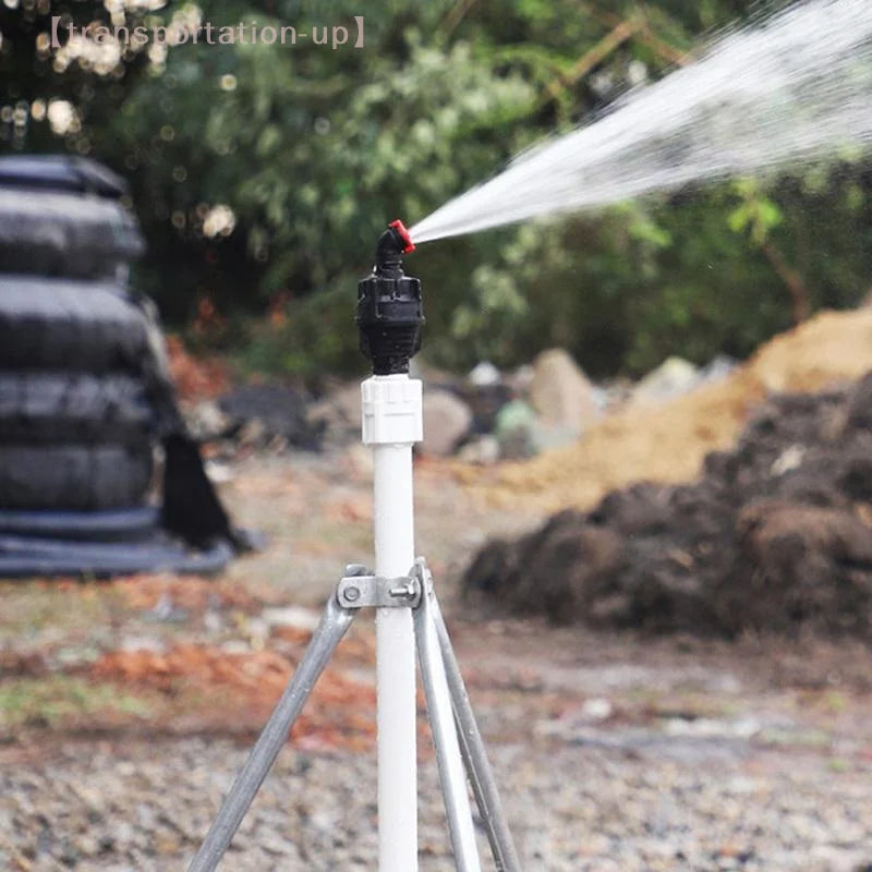 1/2" 360°Rotating Nozzle Lawn Irrigation Sprinklers Head Large-Area Automatic Garden Orchard Lawn Irrigation Watering Device