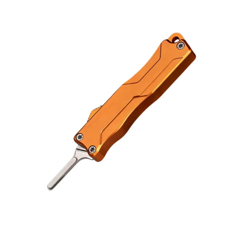 Orange,Advanced utility handle tools (without blades, suitable for 11 blades), CNC process, aviation aluminum material