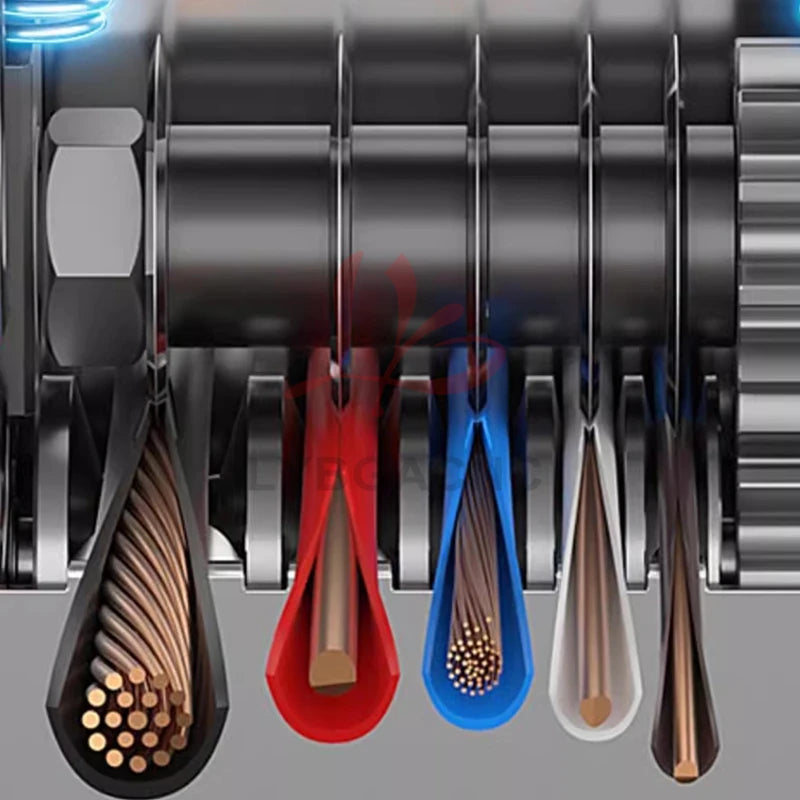 1-20mm 1-38mm Electric Wire Stripping Machine Cable Stripper 60W 750W Copper Peeler For Copper Aluminium Wire Recovery