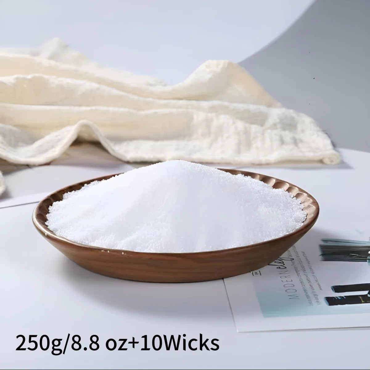 Sand Candle With Wicks, Refillable Wax Sand, DIY Candle Sand For Candle Making, Home Decor, Wedding, Halloween, Christmas, Party