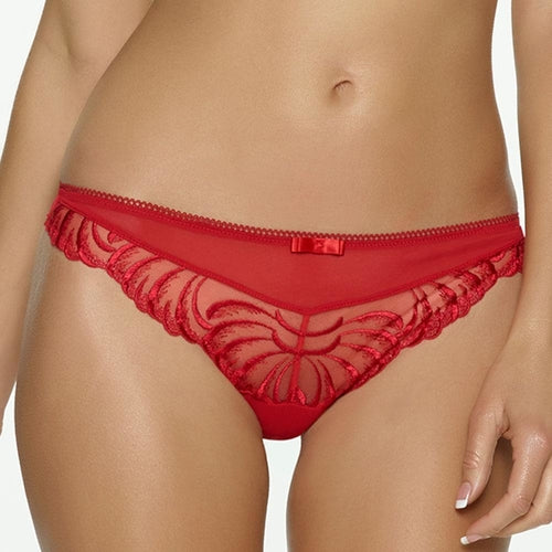 Felina Lana Sheer Low Rise Thong Panty