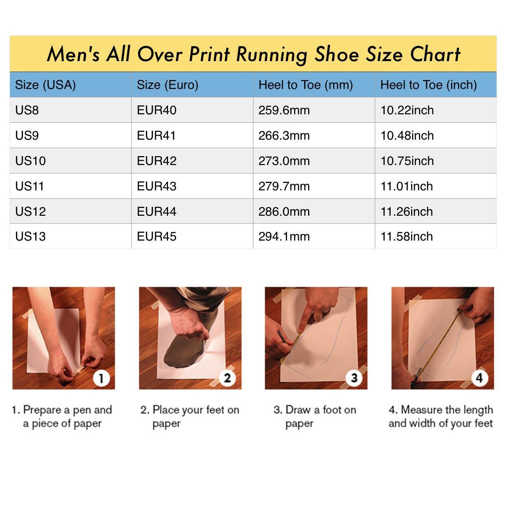 READING THE ANCIENT BOOK - DESIGN ACROSS BOTH SHOES Men’s All Over