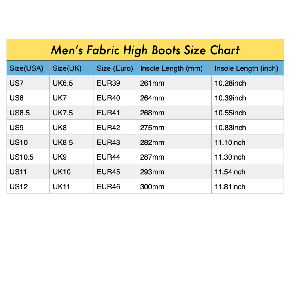 THE YOUNG KING ALT. 2 II Men’s All Over Print Fabric High Boots