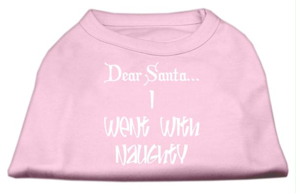 Mirage Pet Products 51-25-02 XXLLPK Dear Santa I Went with Naughty Scr