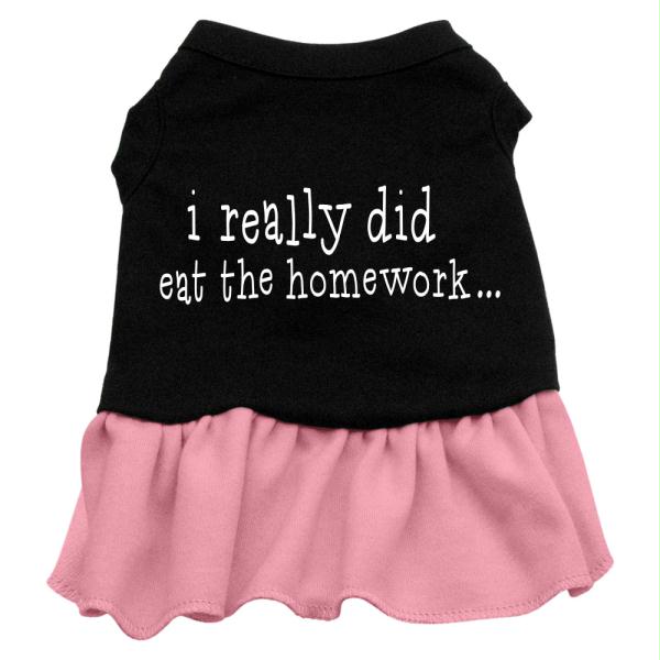 Mirage Pet Products 57-47 XXLBKPK I really did eat the Homework Screen