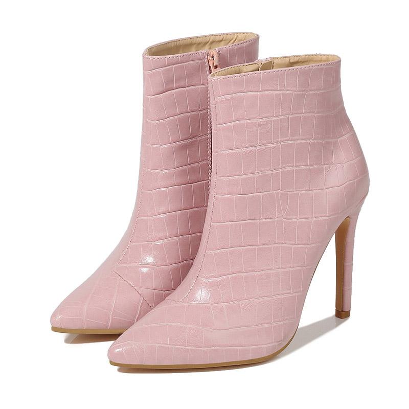 Women Ankle Sock Boots Fashion Autumn Winter Stretch 6CM Stiletto